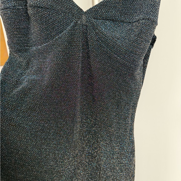 Reformation Shimmering Black Maxi Dress - Picture 2 of 7